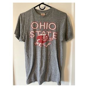 Gray Ohio State Homage t shirt